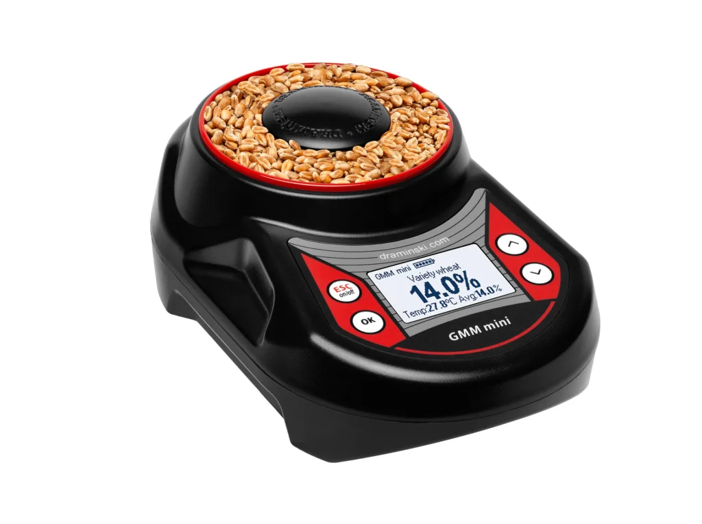 Misuratore GMM mini – misurazione delle varietà di grano, vista lato destro