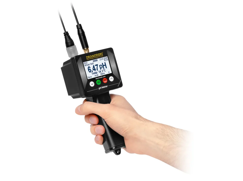 Come misurare il pH del suolo con PHG2 Dramiński
