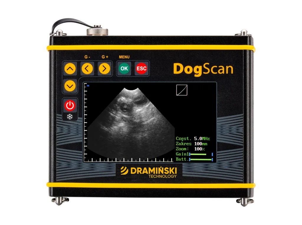 DogScan Dramiński – ecografo veterinario per allevatori di cani