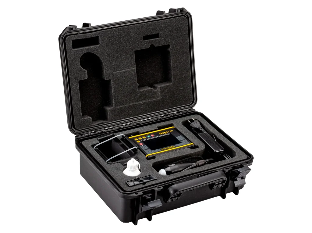 DogScan Dramiński – kit completo di ecografia veterinaria per cani