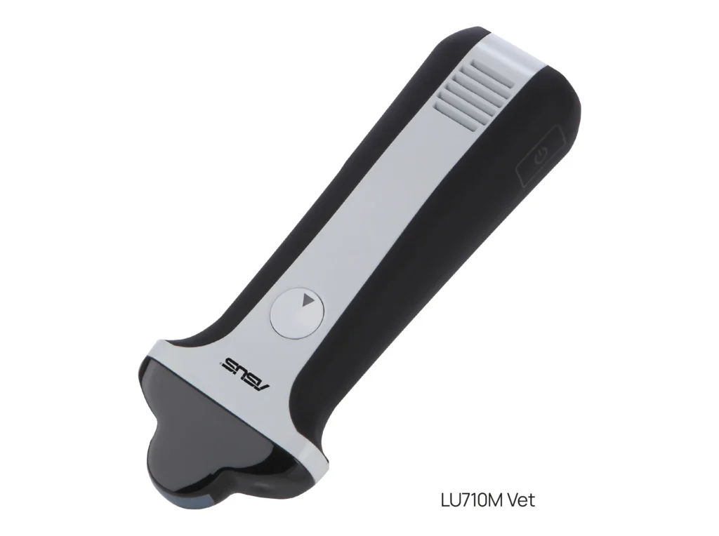 Sonda microconvessa wireless ASUS per ecografia veterinaria