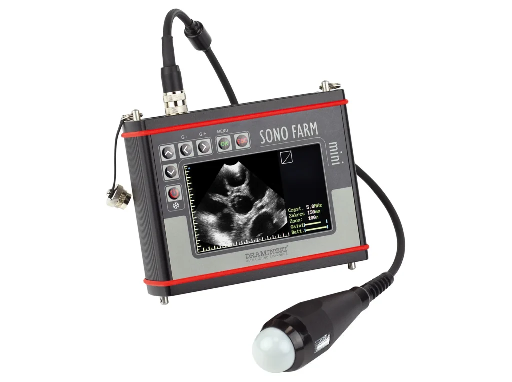 SonoFarm Mini portatile per allevatori, dispositivo a ultrasuoni veterinario