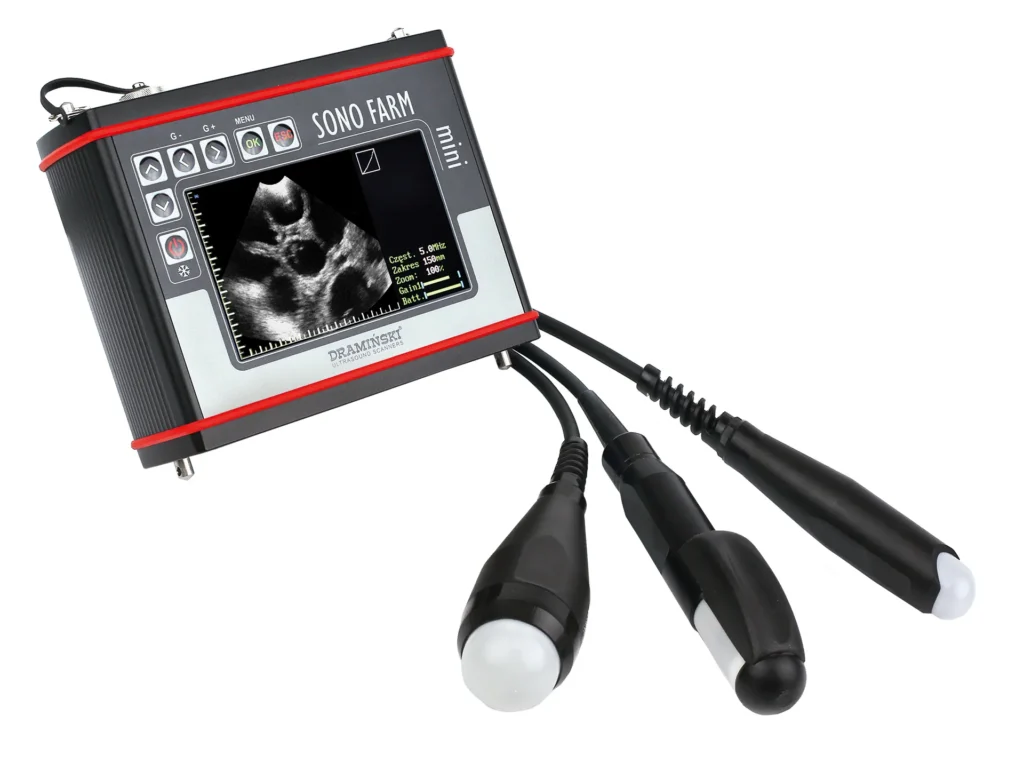 SonoFarm Mini portatile per inseminatori, dispositivo a ultrasuoni veterinario