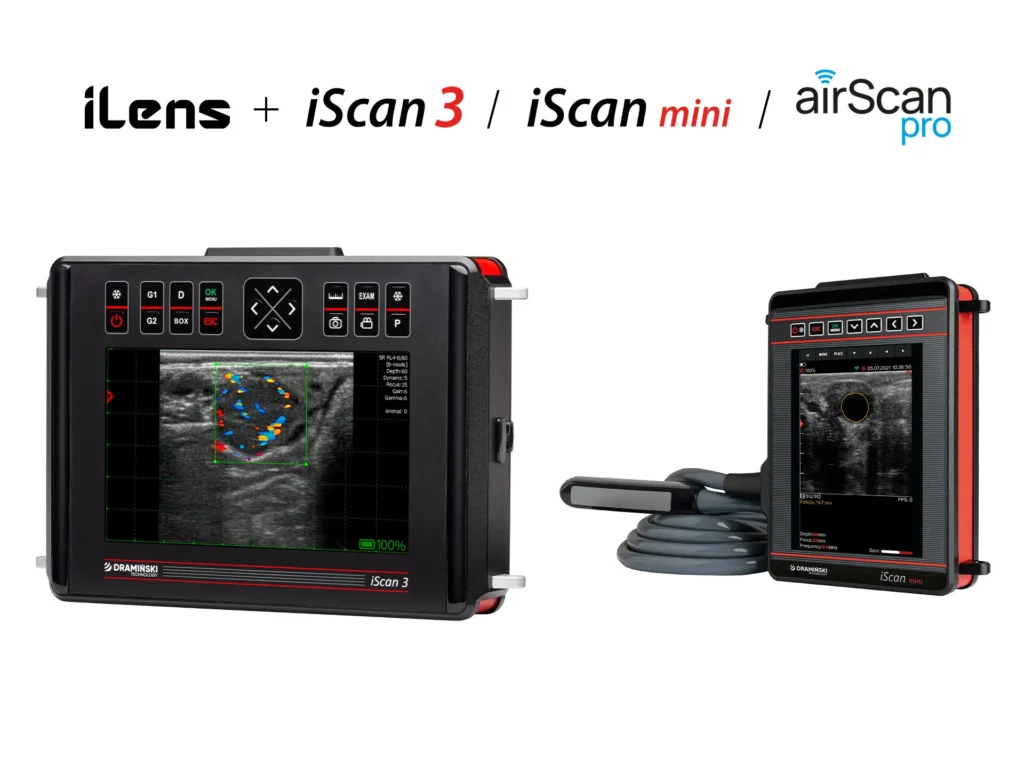 airScan pro Dramiński – iScanMini e iScan3 collegati a iLens, vista 1