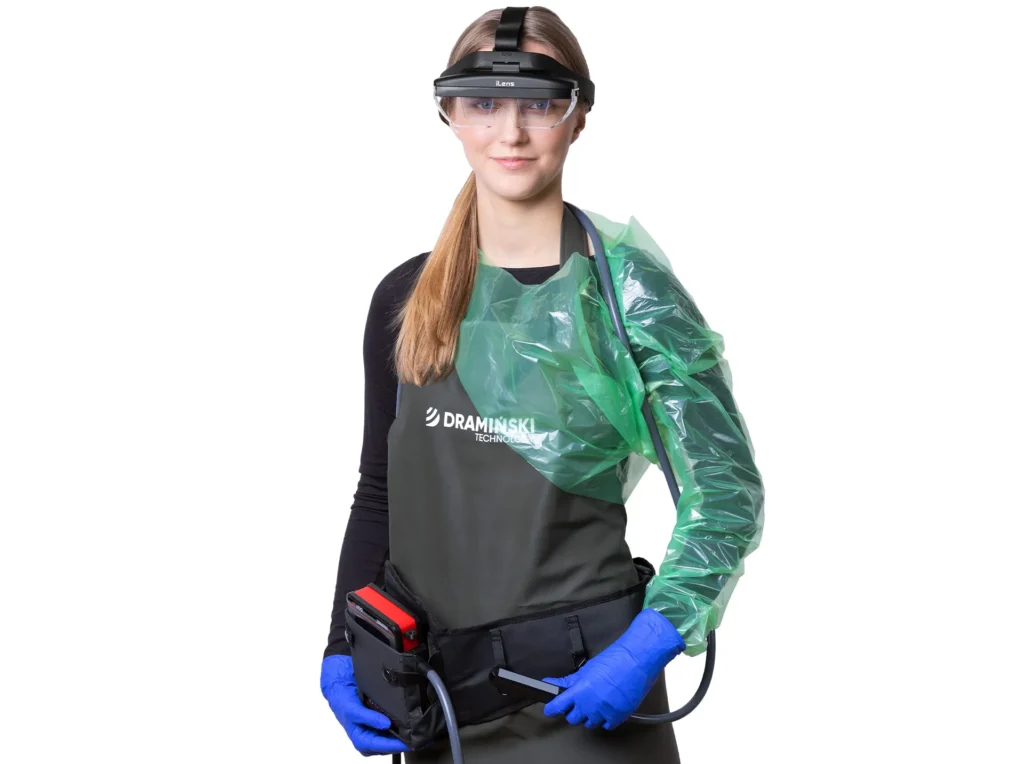 iLens Dramiński – set con iScan Mini per ecografia veterinaria