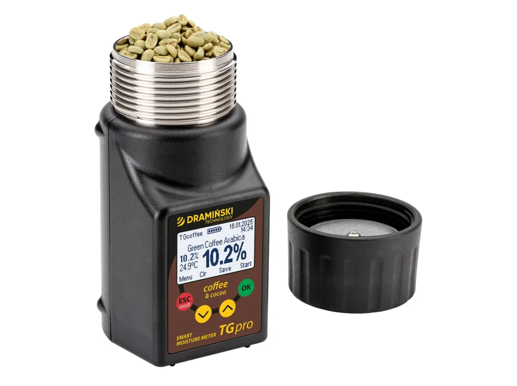 Misuratore TG Pro Coffee & Cocoa per baristi, torrefattori e produttori