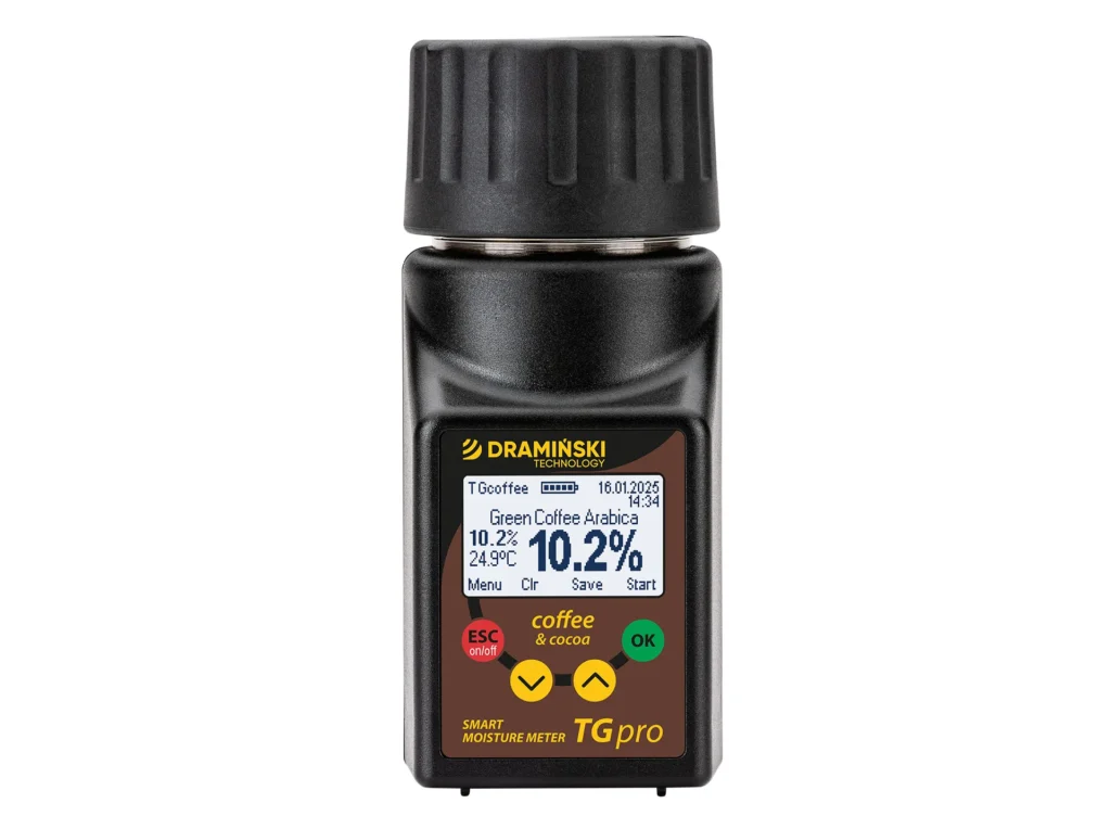 Analisi del caffè verde Arabica con TG Pro Coffee