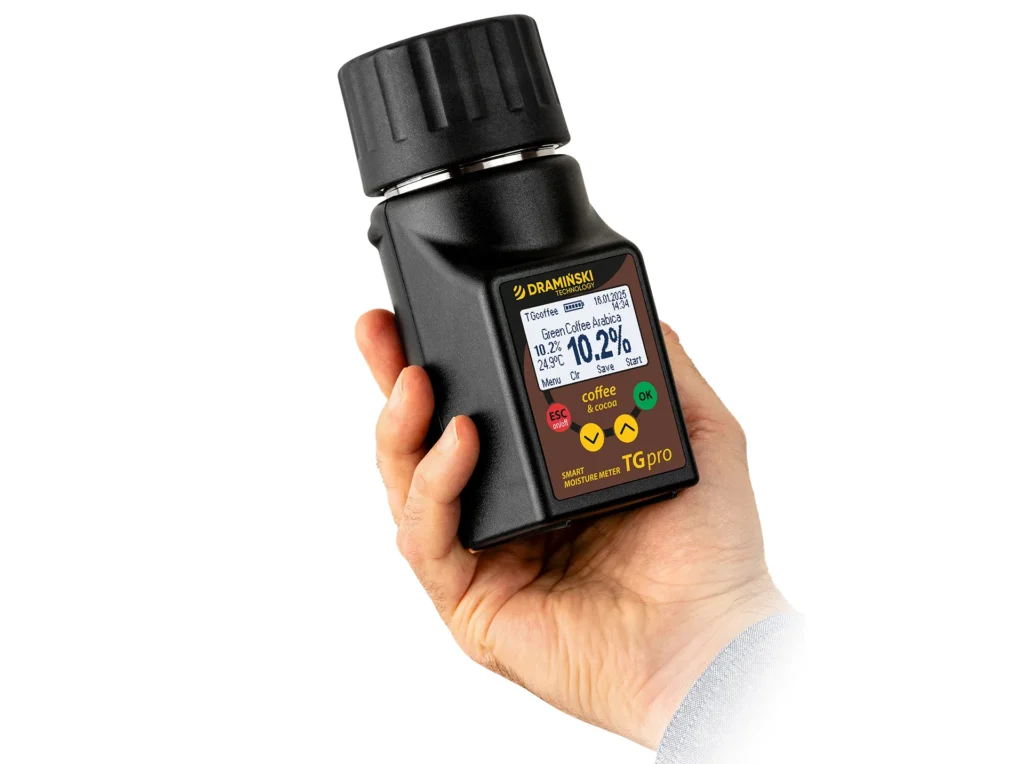 Test di umidità del caffè verde Arabica – TG Pro Coffee