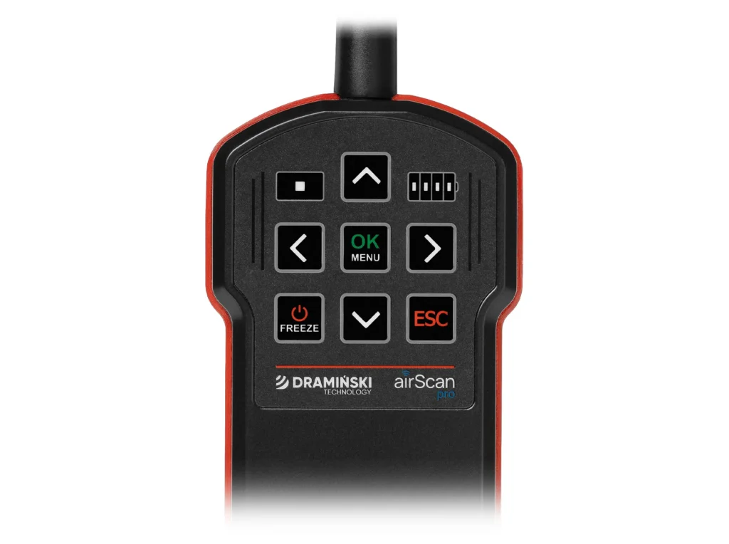airScan pro Dramiński – ecografo wireless con tastiera a membrana