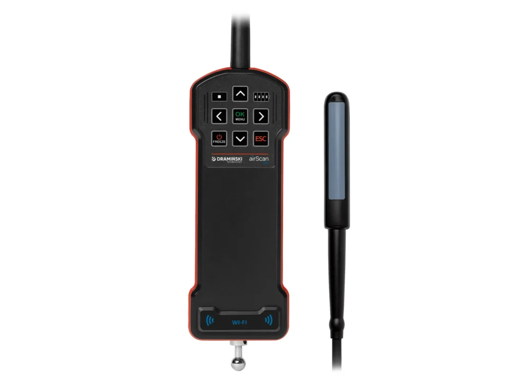 airScan pro Dramiński – sonda lineare per ecografo wireless
