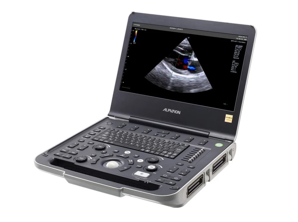 Ecografo veterinario Alpinion X-CUBE i9 immagine 5